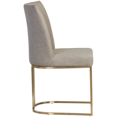 Alternative view of Rayla Dining Chair - Belfast Oyster Shell