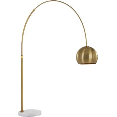 Alternative view of Vern Floor Lamp - Brass
