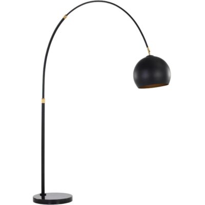 Alternative view of Vern Floor Lamp - Black