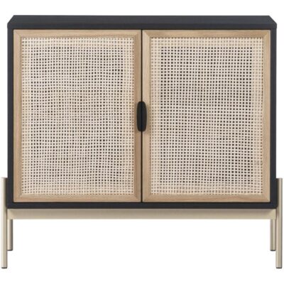 Alternative view of Avida Sideboard - Small - Gold - Black/Natural