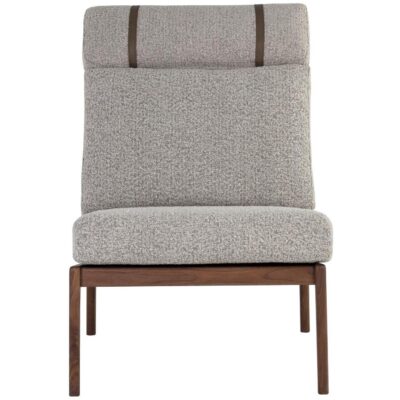 Alternative view of Elanor Lounge Chair - Walnut - Altro Cappuccino