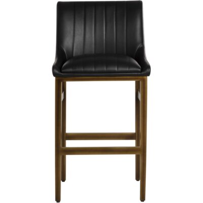 Alternative view of Halden Barstool - Bravo Black