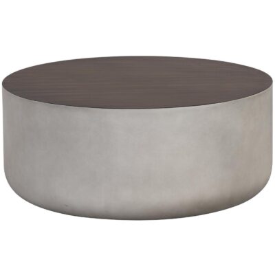 Alternative view of Diaz Coffee Table - Grey - Wood Grain Brown