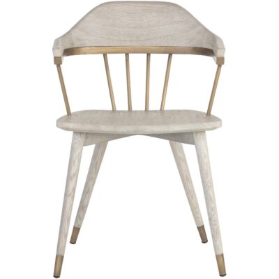 Alternative view of Demi Dining Chair - Grey