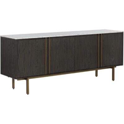 Alternative view of Briar Sideboard - Dark Brown