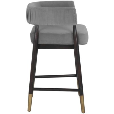Alternative view of Callem Counter Stool - Antonio Charcoal