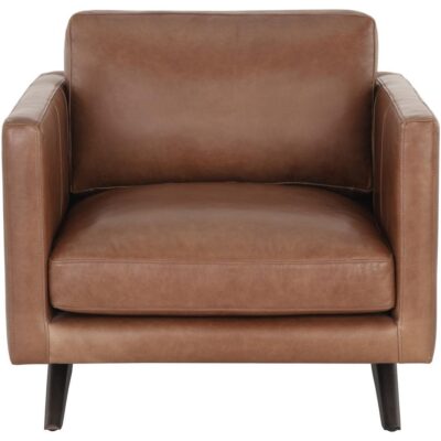 Alternative view of Rogers Armchair - Shalimar Tobacco Leather
