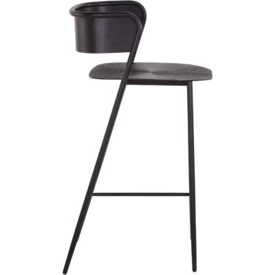 Alternative view of Keanu Counter Stool - Gunmetal