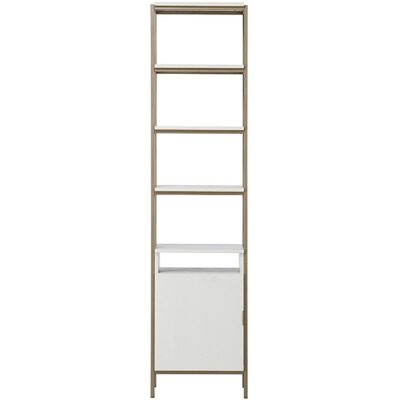 Alternative view of Ambrose Modular Bookcase - Small - Champagne Gold - Cream