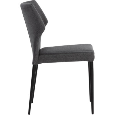 Alternative view of James Stackable Dining Chair - City Grey
