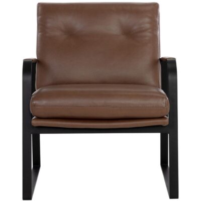 Alternative view of Sterling Lounge Chair - Missouri Mahogany Leather