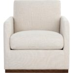 Portman Swivel Lounge Chair - Effie Linen - Image 2