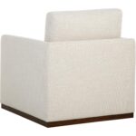 Portman Swivel Lounge Chair - Effie Linen - Image 4