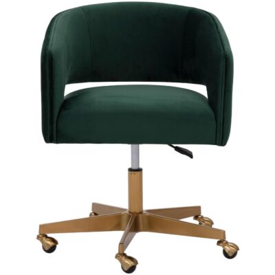 Alternative view of Claren Office Chair - Deep Green Sky