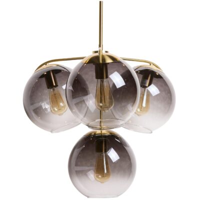 Alternative view of Kamara Chandelier - Brass