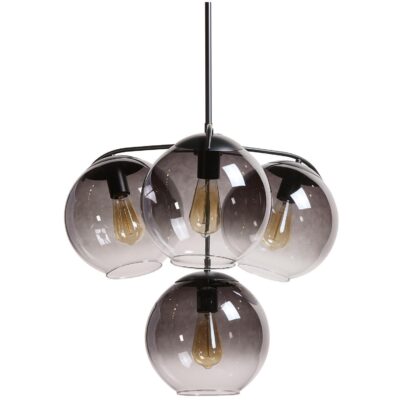 Alternative view of Kamara Chandelier - Black