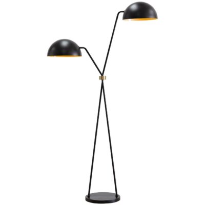 Alternative view of Faven Floor Lamp - Black