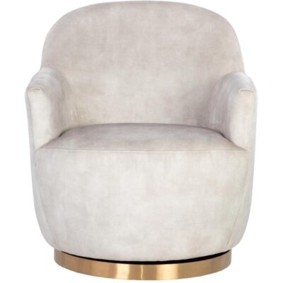 Alternative view of Casey Swivel Lounge Chair - Nono Cream