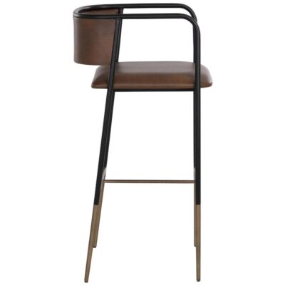 Alternative view of Brenan Barstool - Bravo Cognac