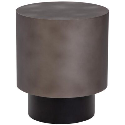 Alternative view of Bernaby End Table - Gunmetal