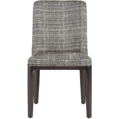 Alternative view of Elisa Dining Chair - Grey Oak - Naya Check Black