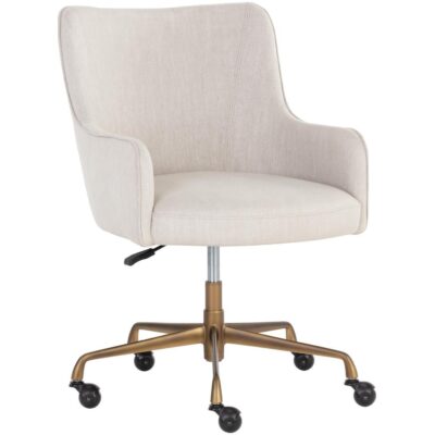 Franklin Office Chair - Beige Linen