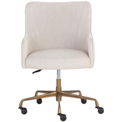 Alternative view of Franklin Office Chair - Beige Linen