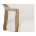 Collin Office Chair - Natural - Heather Ivory Tweed - Image 6