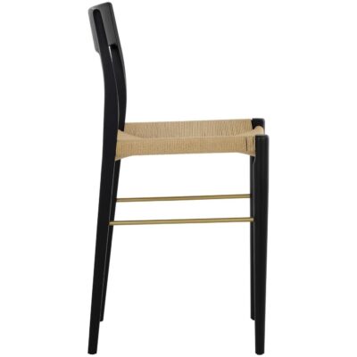 Alternative view of Bondi Counter Stool - Black