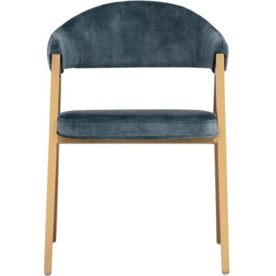 Alternative view of Burgos Dining Armchair - Nono Petrol