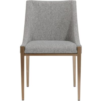 Alternative view of Dionne Dining Chair - Monument Pebble