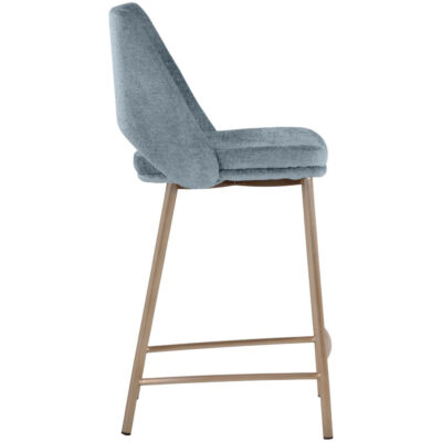 Alternative view of Radella Counter Stool - Bergen French Blue