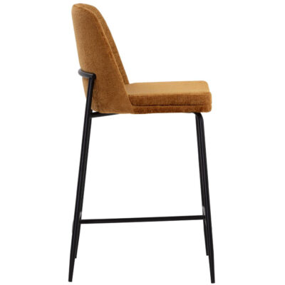 Alternative view of Zeke Counter Stool - Black - Bergen Marmalade
