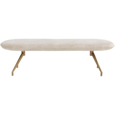 Alternative view of Elowen Bench - Bergen Taupe