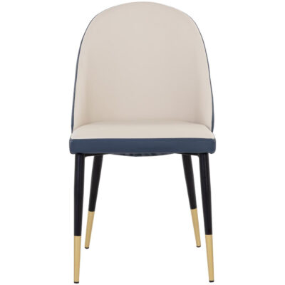 Alternative view of Kline Dining Chair - Dillon Cream / Dillon Thunder