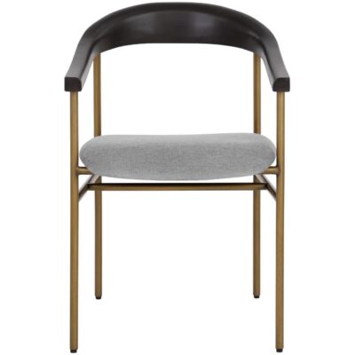 Alternative view of Giorgio Dining Armchair - Polo Club Stone
