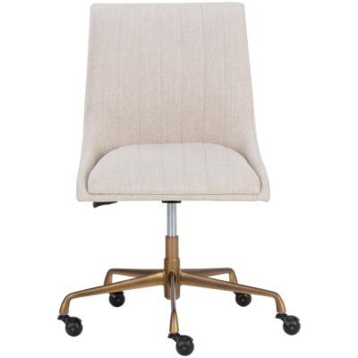 Alternative view of Halden Office Chair - Beige Linen