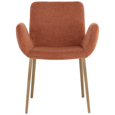 Alternative view of Lucano Dining Armchair - Belfast Rust