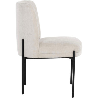 Alternative view of Richie Dining Chair - Black - Danny Ivory