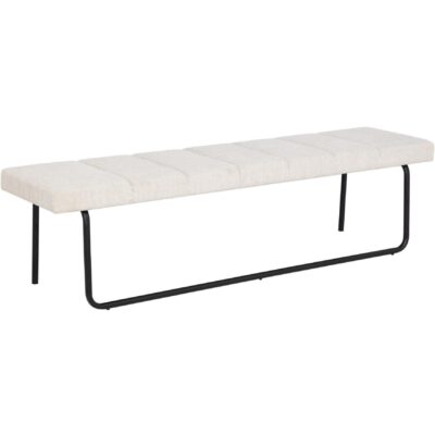 Alternative view of Casimir Bench - Chacha Cream