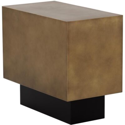 Alternative view of Blakely End Table - Antique Brass