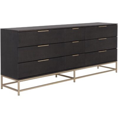 Alternative view of Rebel Dresser - Large - Gold - Charcoal Grey
