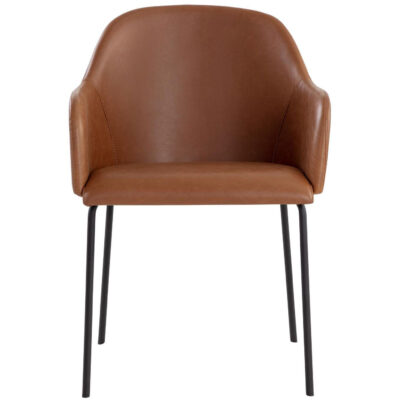 Alternative view of Hensley Dining Armchair - Hazelnut