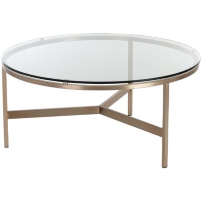 Alternative view of Flato Coffee Table - Antique Brass