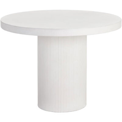 Alternative view of Nicolette Dining Table - White - 40"