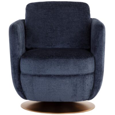 Alternative view of Gilley Swivel Lounge Chair - Bergen Navy