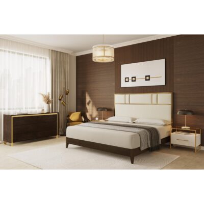 Alternative view of Calathea Hand-Tufted Rug - Oatmeal - 6' X 9'