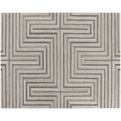 Oslow Hand-Tufted Rug - Beige / Grey - 8' X 10'