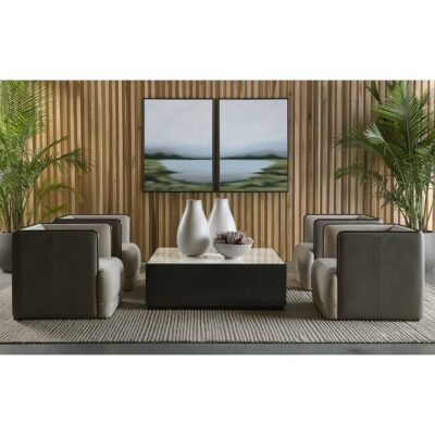 Alternative view of Deva Hand-Woven Rug - Taupe - 9' X 12'