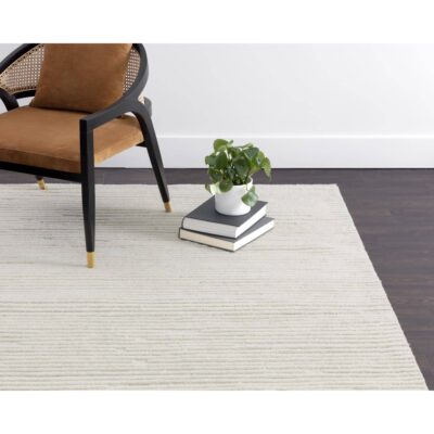 Alternative view of Deva Hand-Woven Rug - Ivory - 10' X 14'